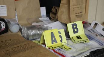 A group of tools used by forensics investigators.