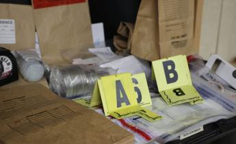 A group of tools used by forensics investigators.