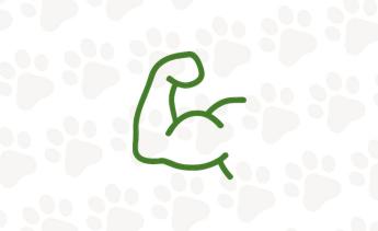 Icon of strong arm.