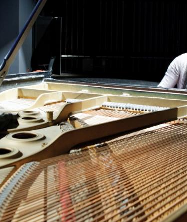 Female Playing Piano