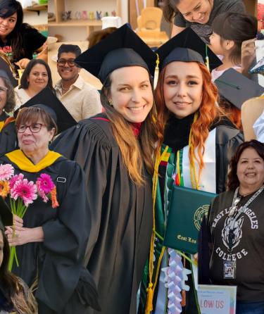 graduate pictures of students and faculty in CFES
