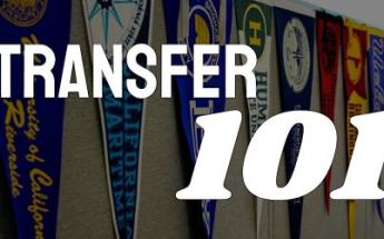 Transfer 101 with university banners in background