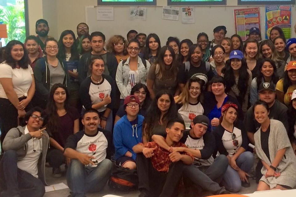 Group of Smiling Students of the English Degree