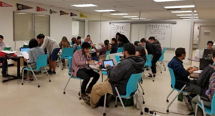 Group in the Computer Lab