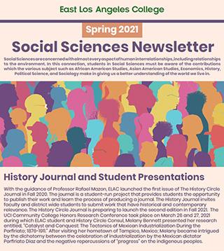 Social Science Newsletter Banner