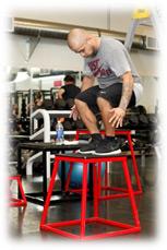 Image of Student During the Workout