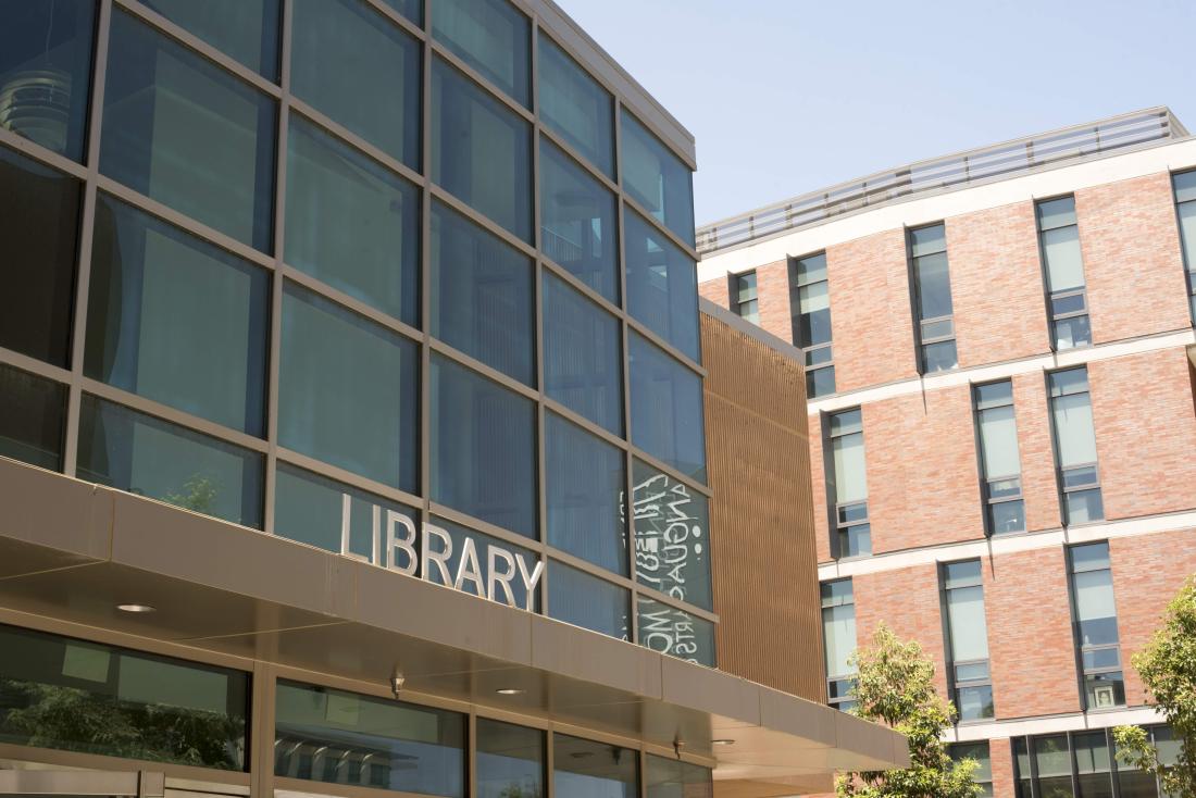 Library Building From Outside