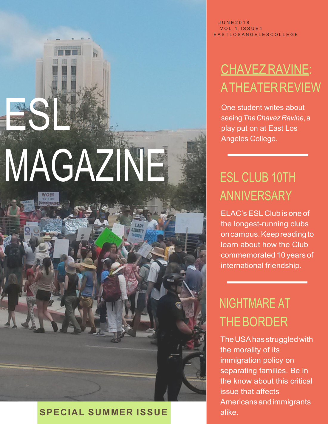 ESL Magazine ELAC