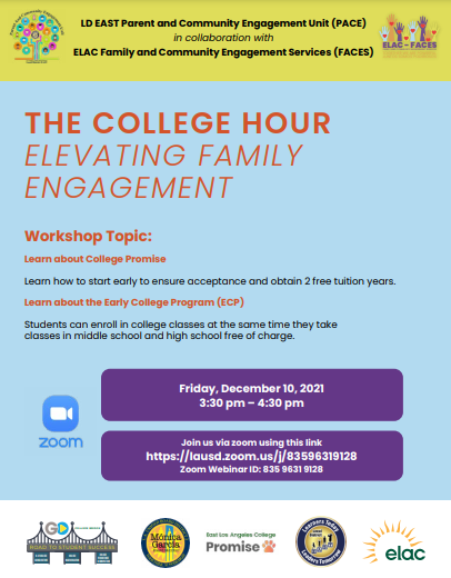 The College Hour Flyer Info
