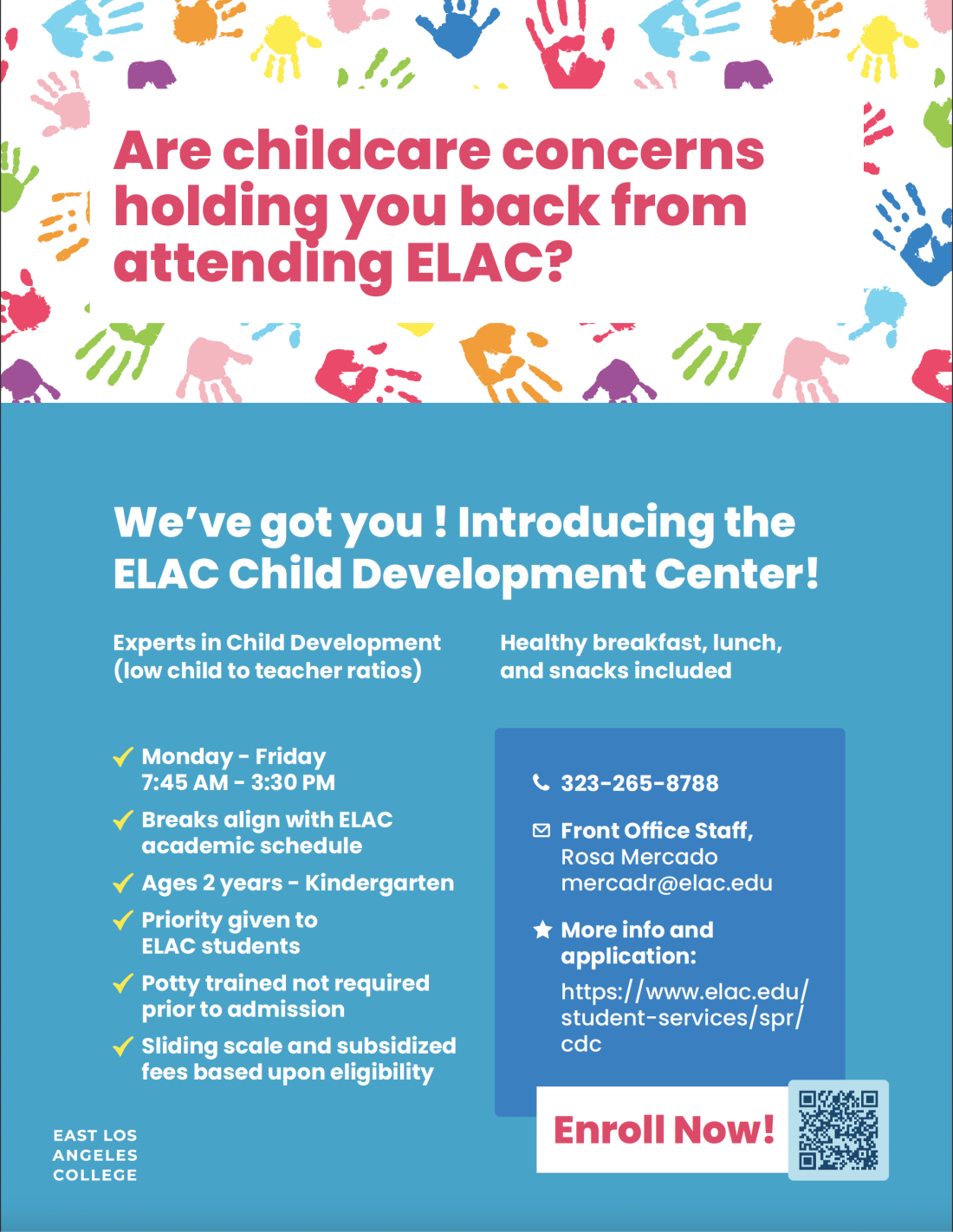 Picture of Child Development Center Enrollment