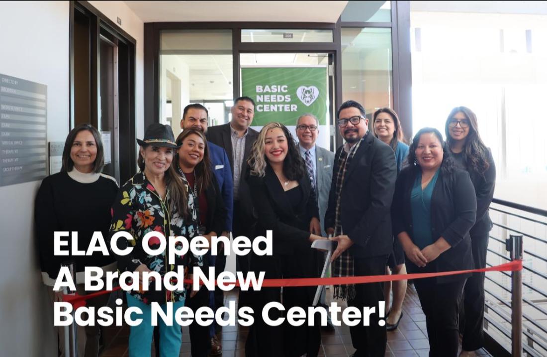 ELAC Basic Needs Center Grand Opening