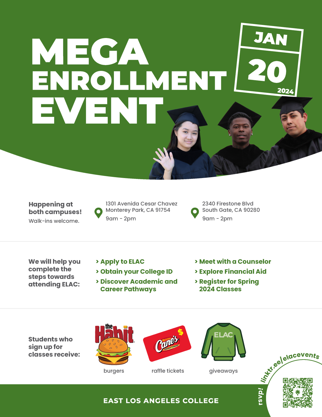 ELAC Enrollment Event January 2024