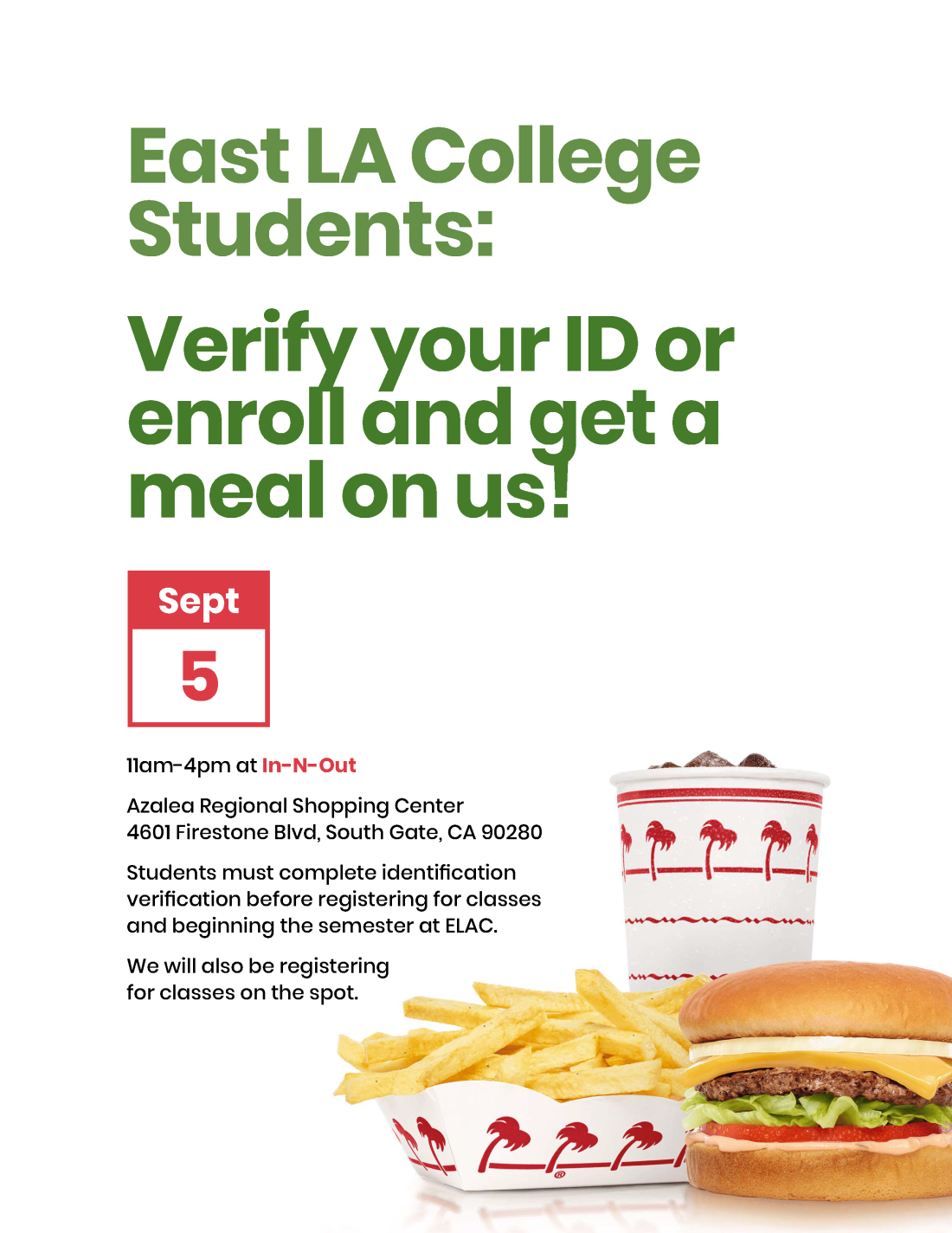 ELAC ID Verification at InNOut September 2024