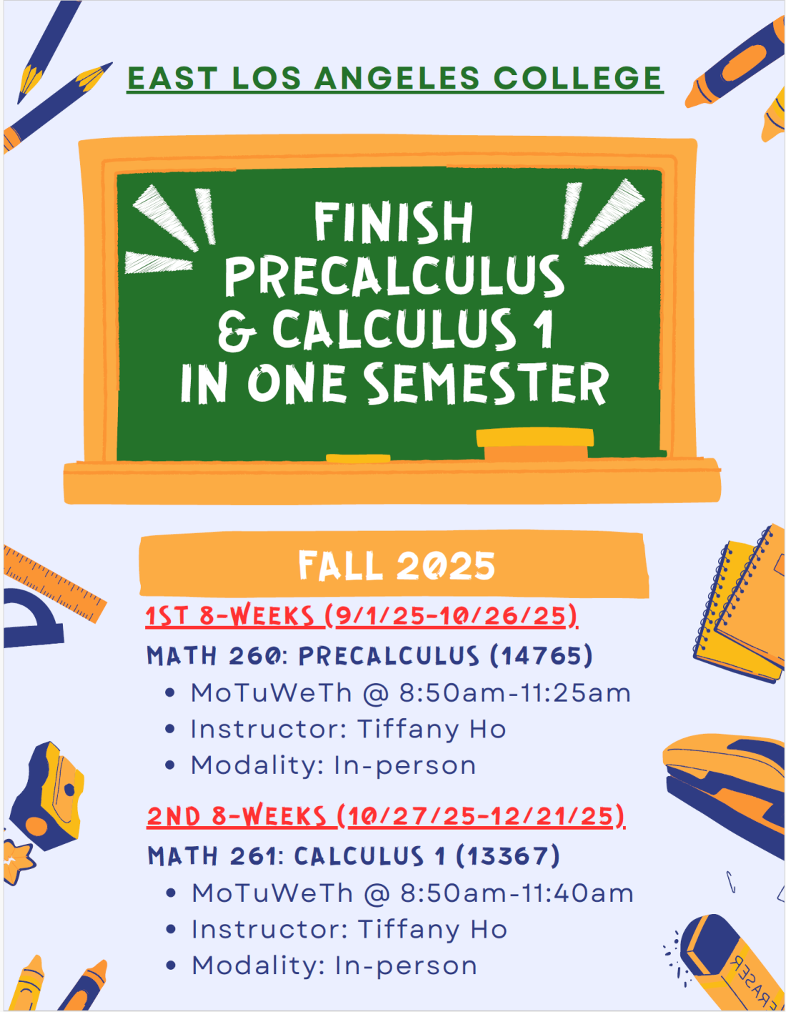 F25 Precalc Calc1