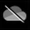 OneDrive icon as gray cloud