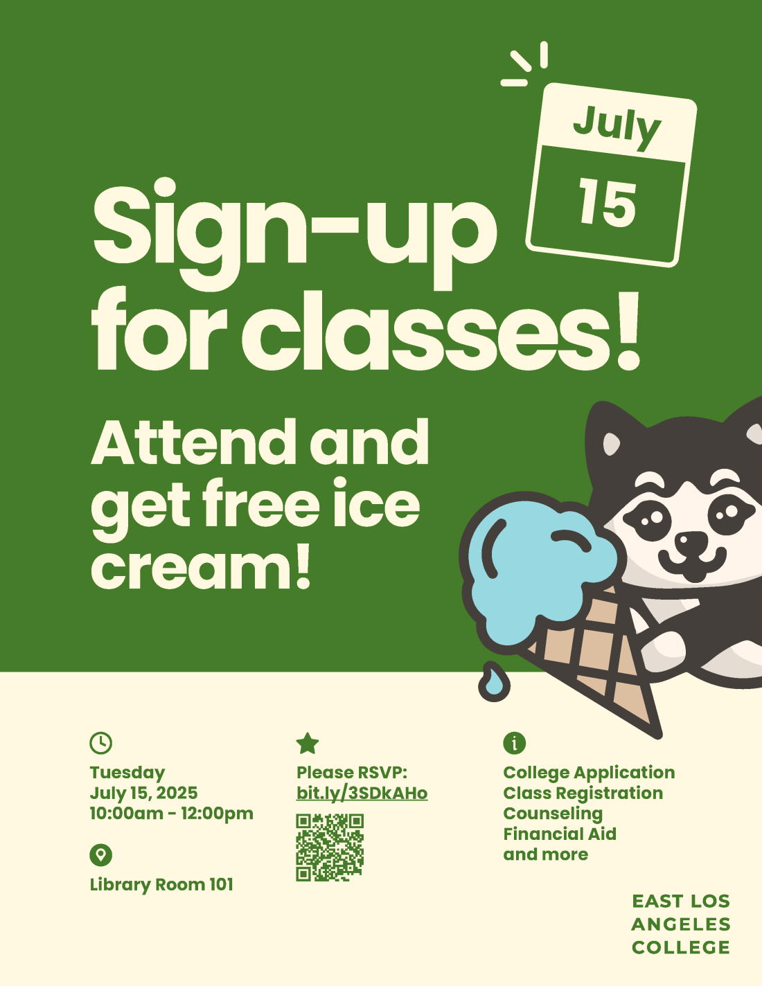 ELAC Enrollment Day July 2025