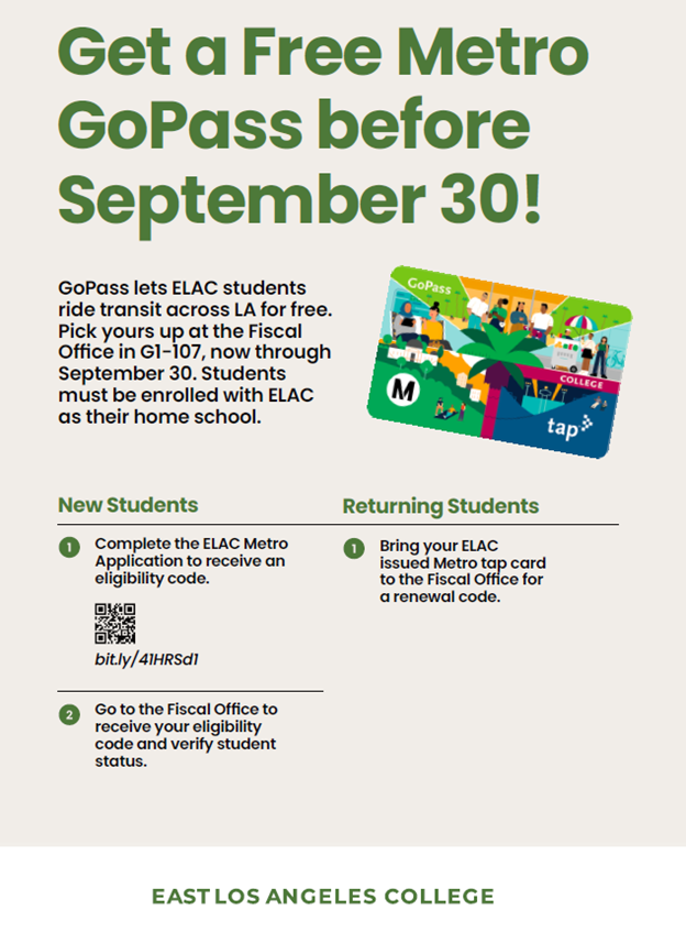 25 Fall Metro GoPass Flyer