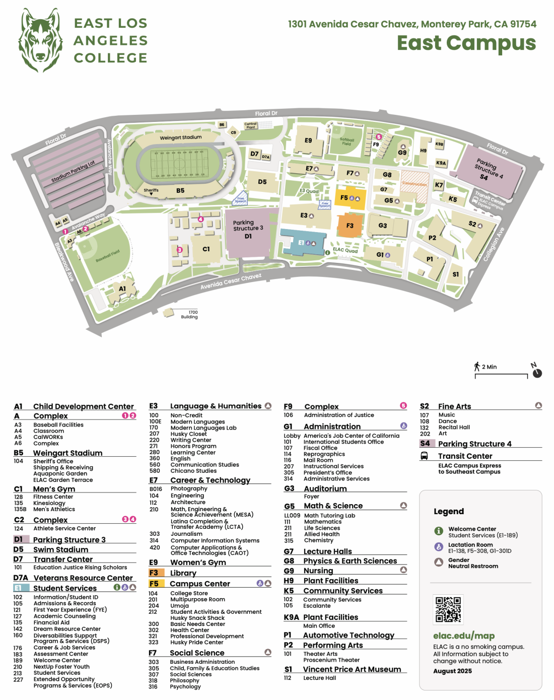 campus map