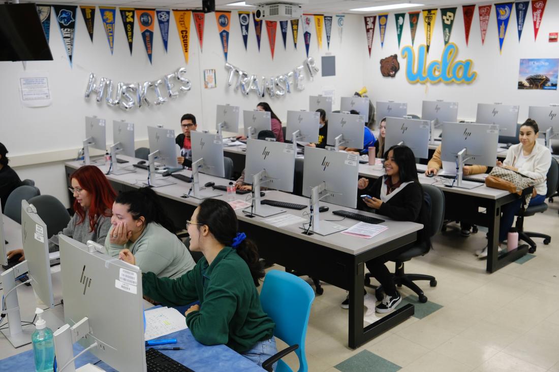 Group in computer Lab