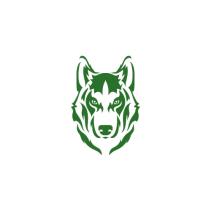 green husky logo