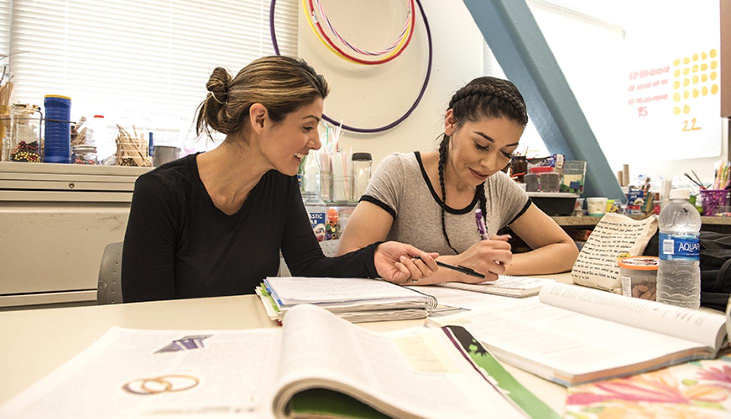 Students Writing Notes